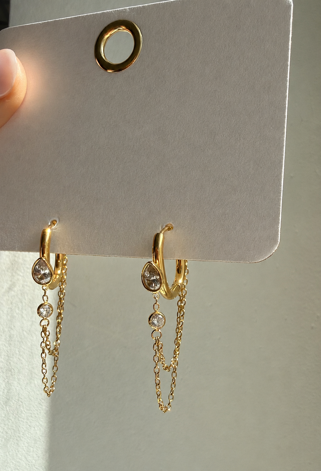Chain Link Drop Earrings