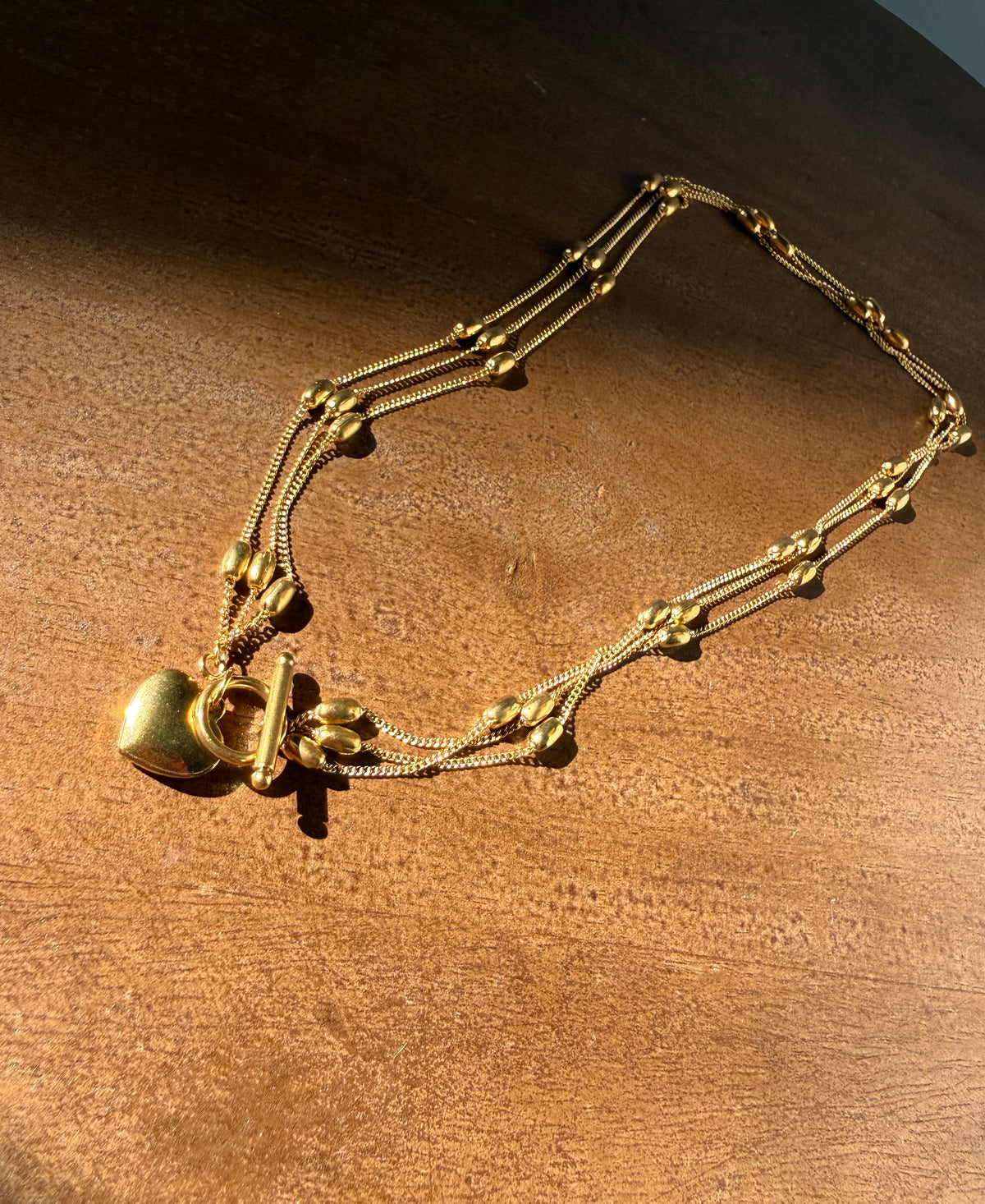 Gold Heart Necklace